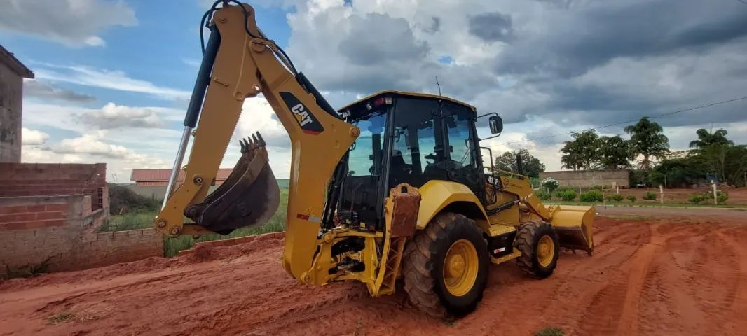 Retroescavadeira Cat 416 4x4 ano 2019 - Foto 4