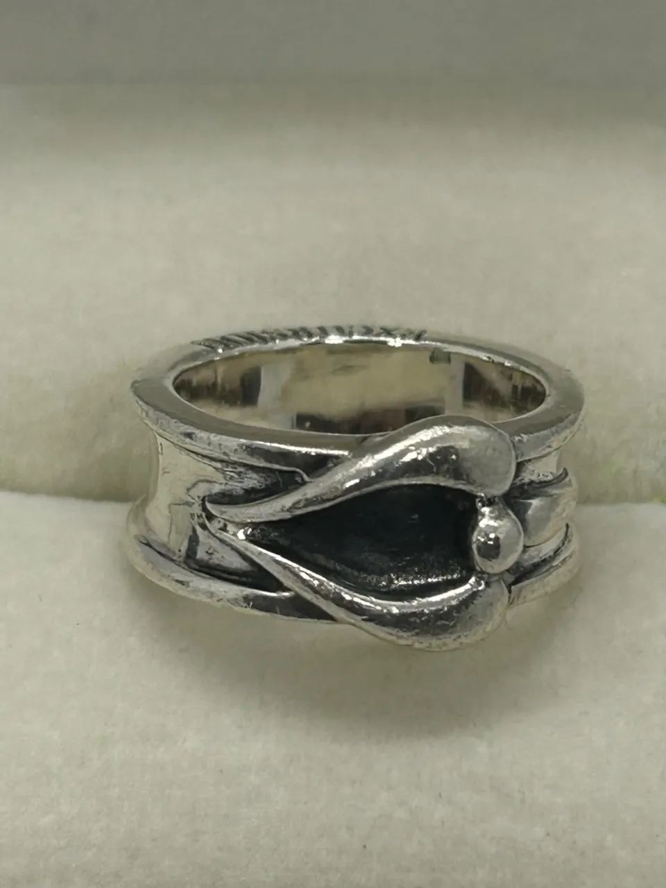anel de prata 925 tamanho 9 excursion - Foto 3