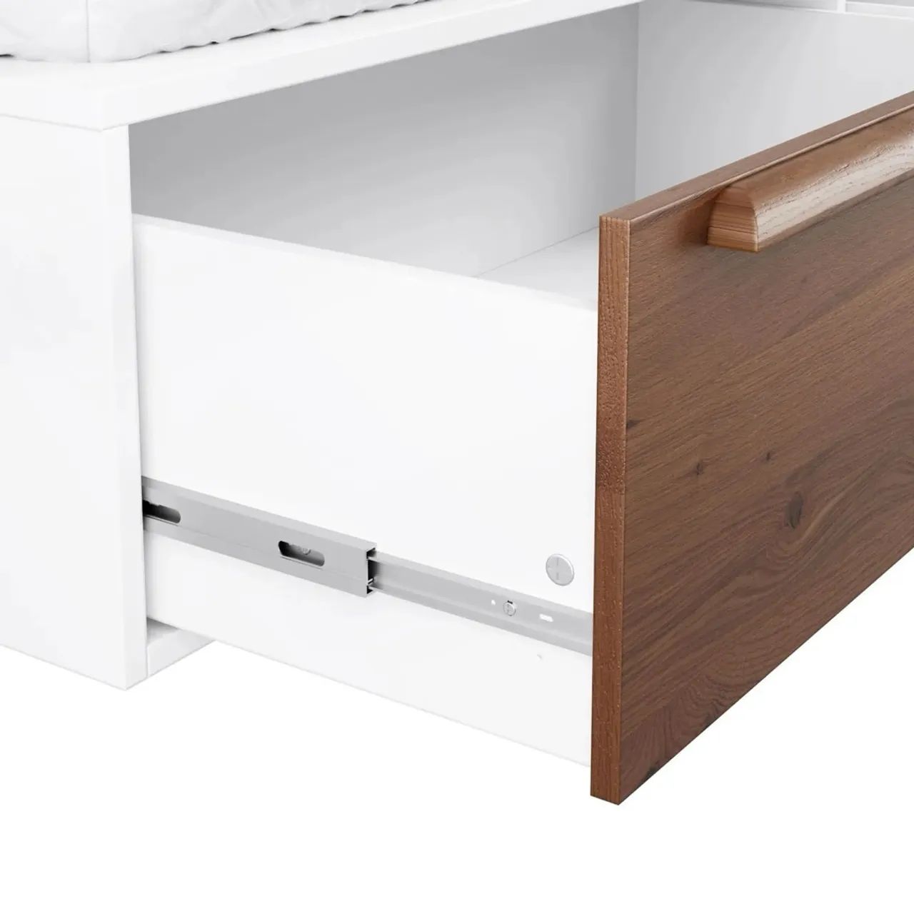 Cama Infantil Branco com Painel Sambalelê - Foto 5