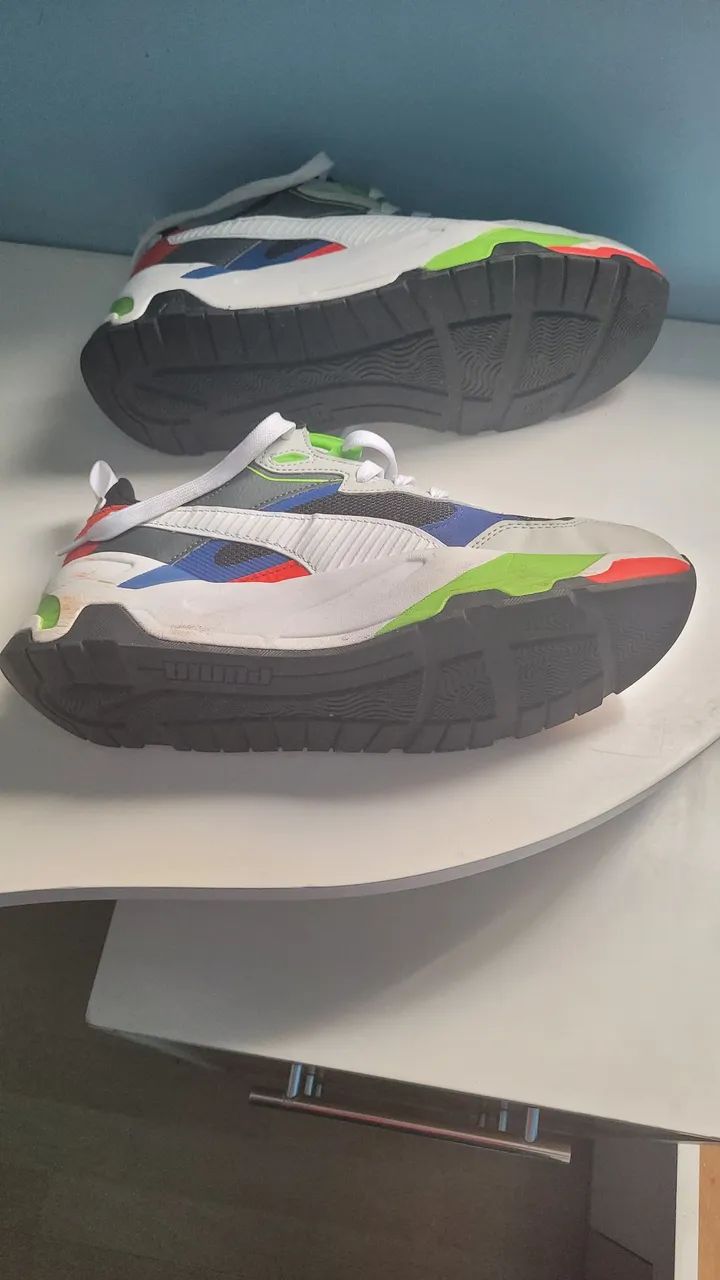 Tênis Puma Trinity Preto e Branco - Foto 4