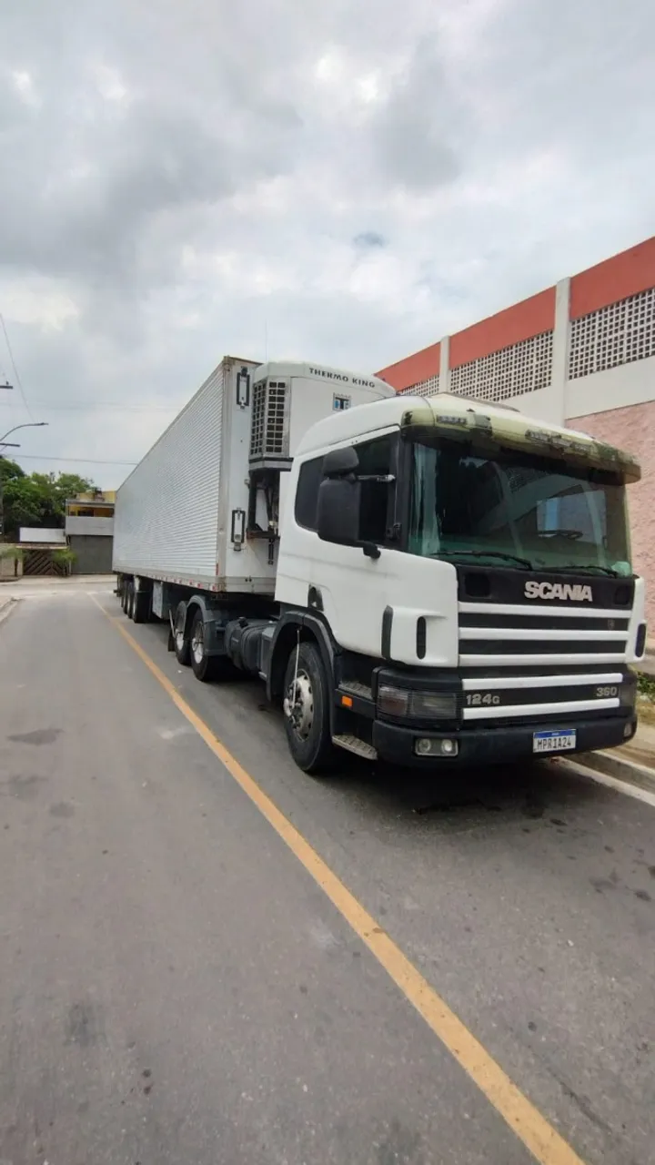 CARRETA SCANIA P124GA3X2NZ 2003 INCLUSO CARGA SEMI-REBOQUE