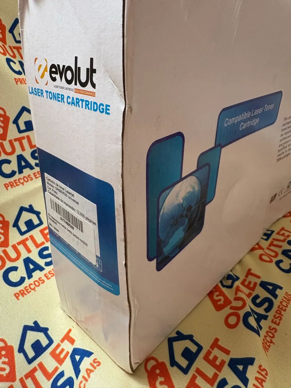 cartucho de toner a laser compatível da marca Evolut - Foto 2