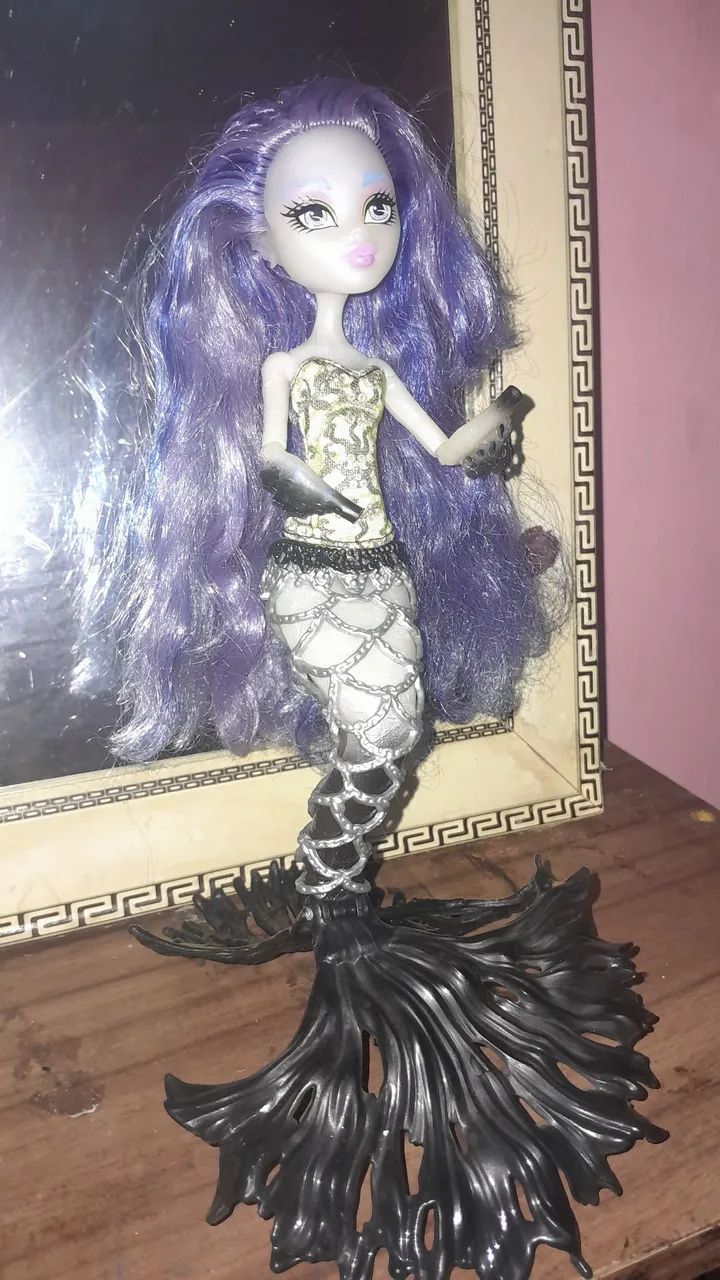 Boneca Sirena Von Boo sucata raridade - Foto 3