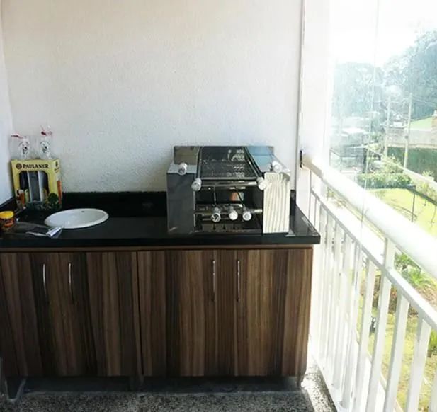 CHURRASQUEIRA ECOLÓGICA SEM FUMAÇA A CARVÃO EM AÇO INOX COM PROTEÇÃO REFRATÁRIA - Foto 2