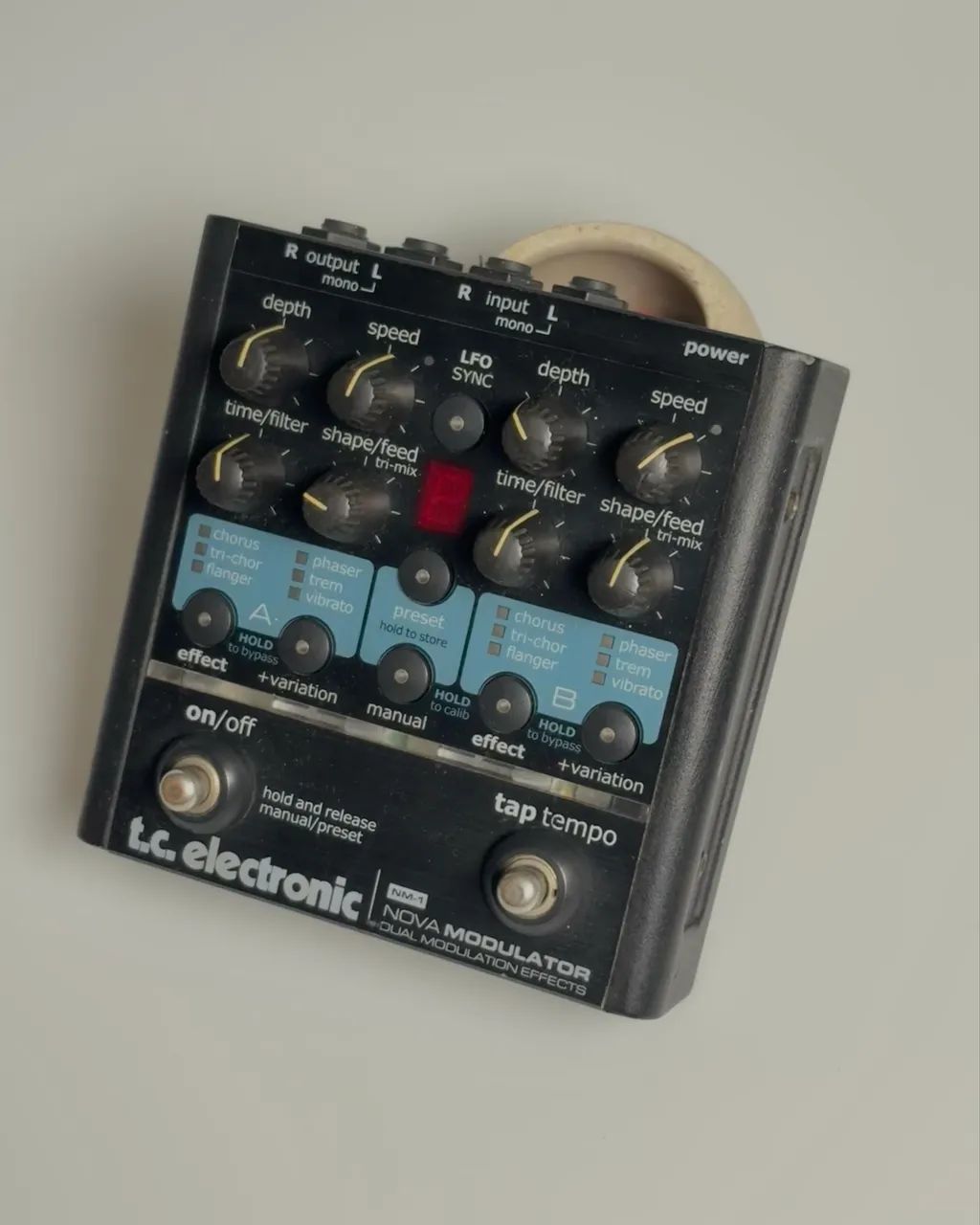 Pedal Tc Electronic Nova Modulator - Instrumentos musicais