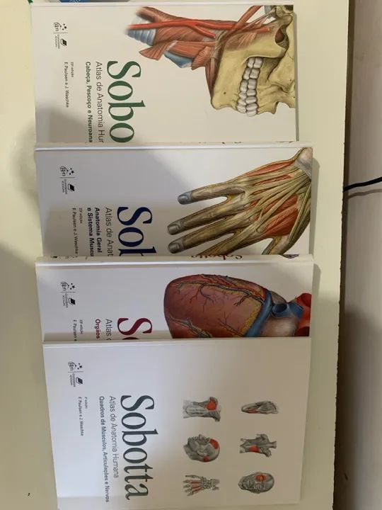 Sobotta - Atlas de Anatomia Humana - 3 volumes - Foto 2