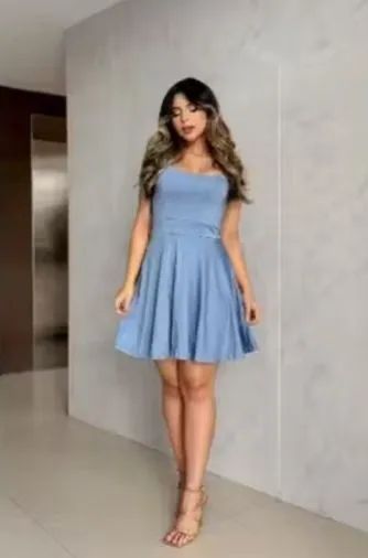 Vestido Feminino Azul Serenity - Foto 2
