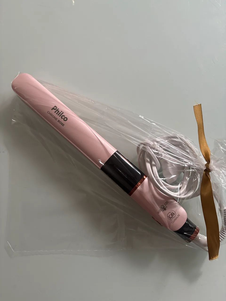 Prancha Philco chrome rose