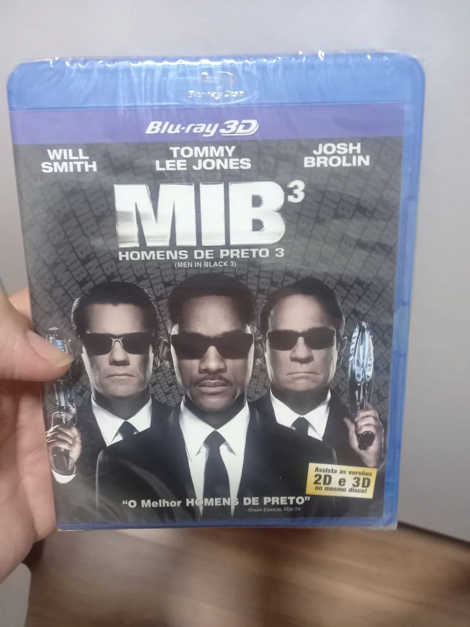 BLU RAY  HOMENS DE PRETO 3 LACRADO