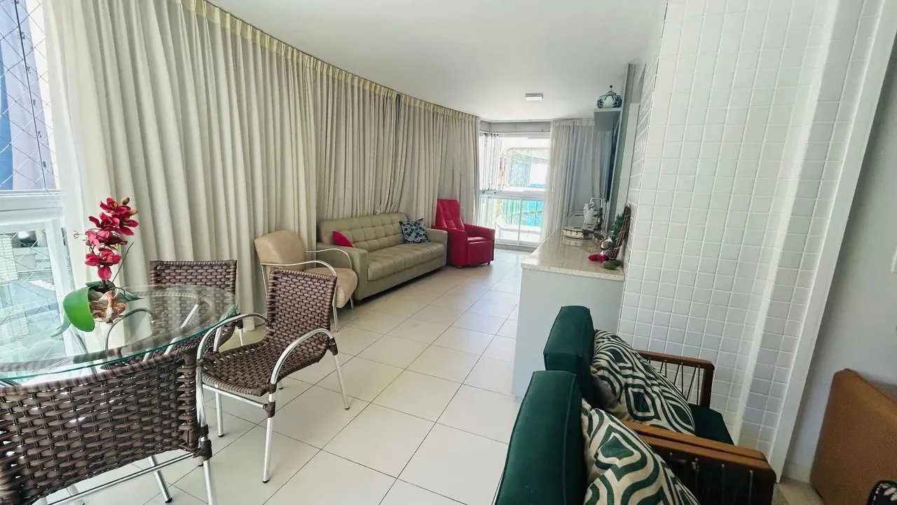 Venha morar neste condominio de luxo frente a Praia da Sereia! 3 quartos/1suite/2vagas/130