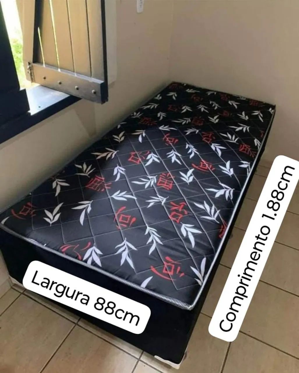 Cama box solteirão 180$