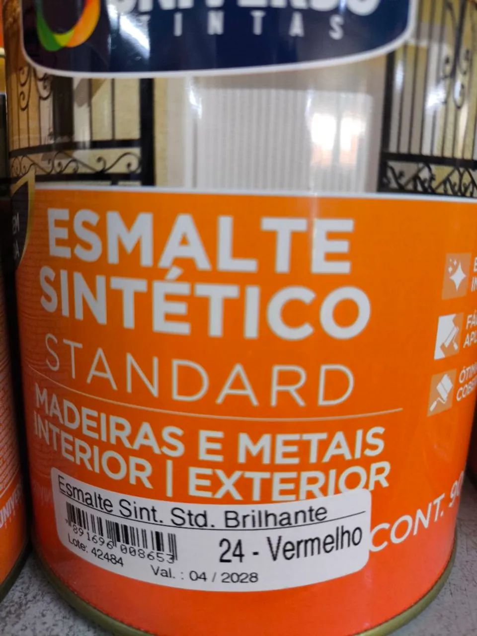 Tinta esmalte sintético 1/4 Universo  - Foto 5