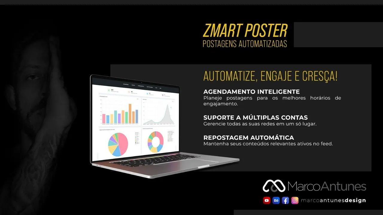 Software de Automação de Postagens para Redes Sociais - Foto 2