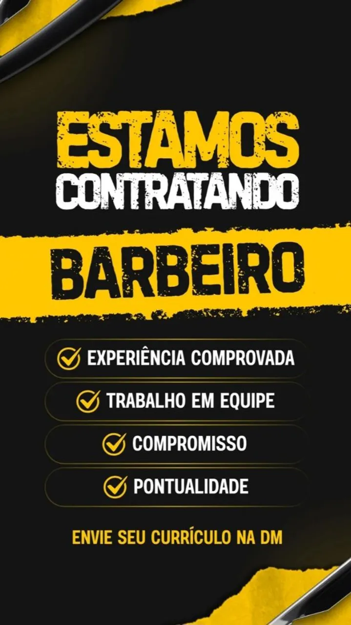 Vaga para Barbeiro