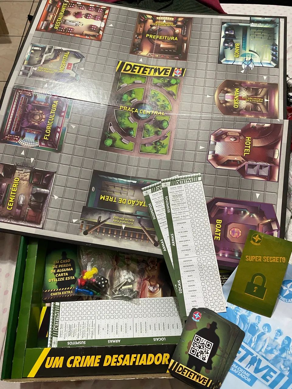 Jogo de tabuleiro Detetive - Foto 2