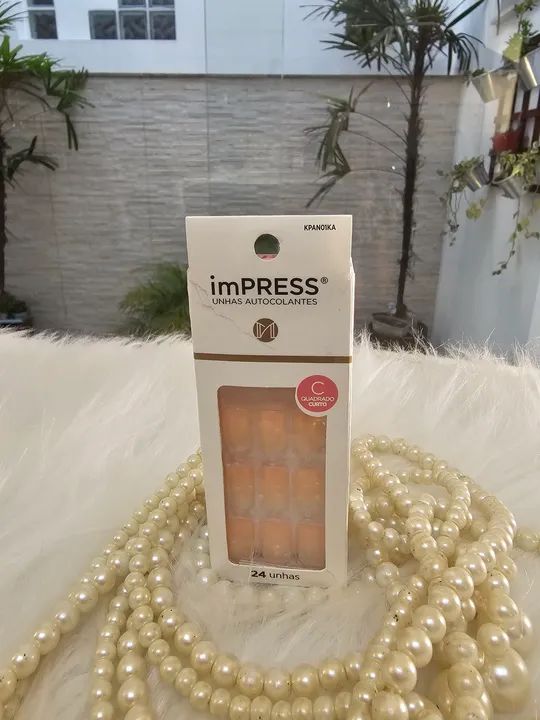 Unhas postiças Impress Kiss NY - Quadrado Curto - Foto 2