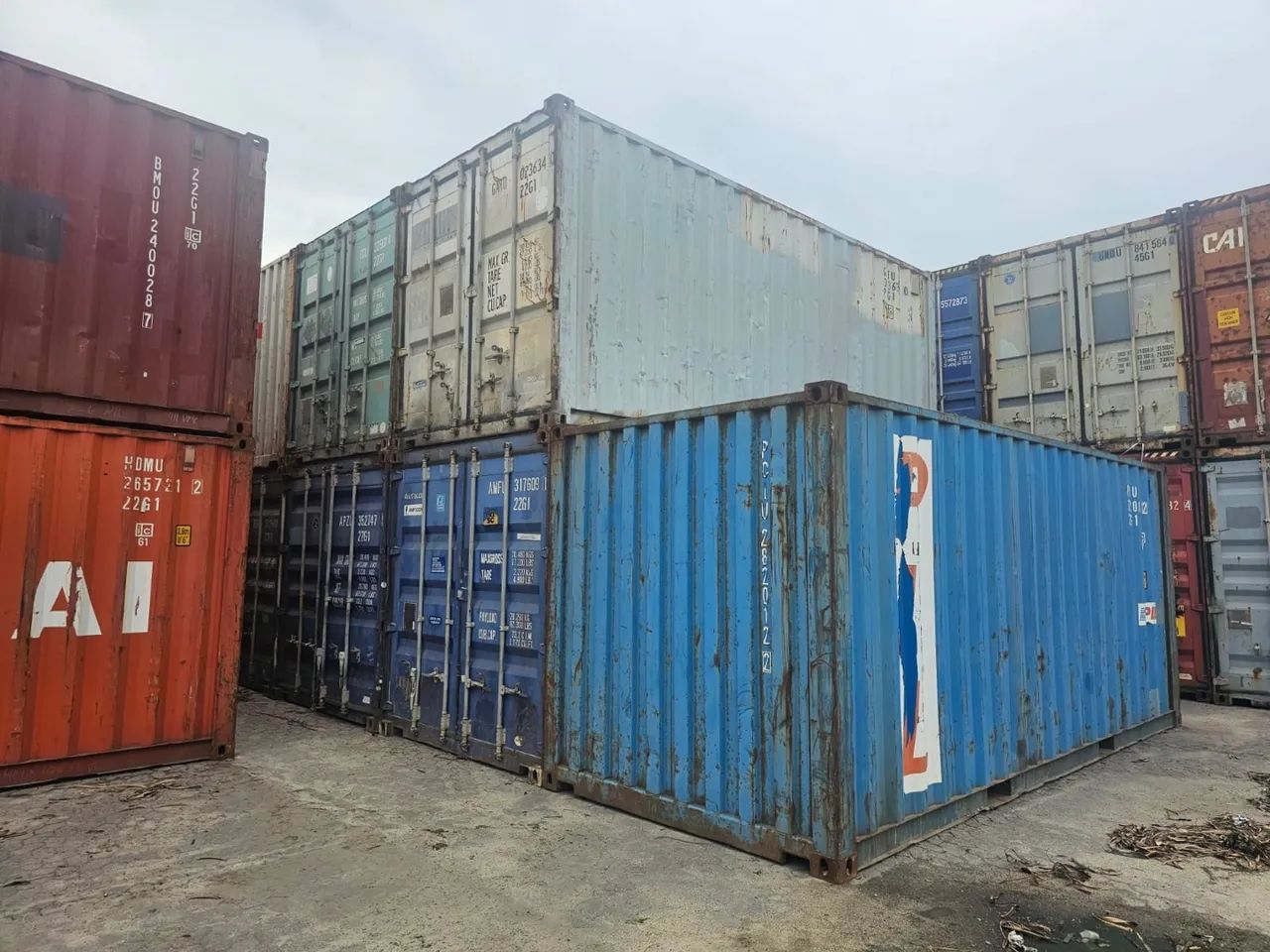 CONTAINER MARÍTIMO SECO de 6 e 12 metros 