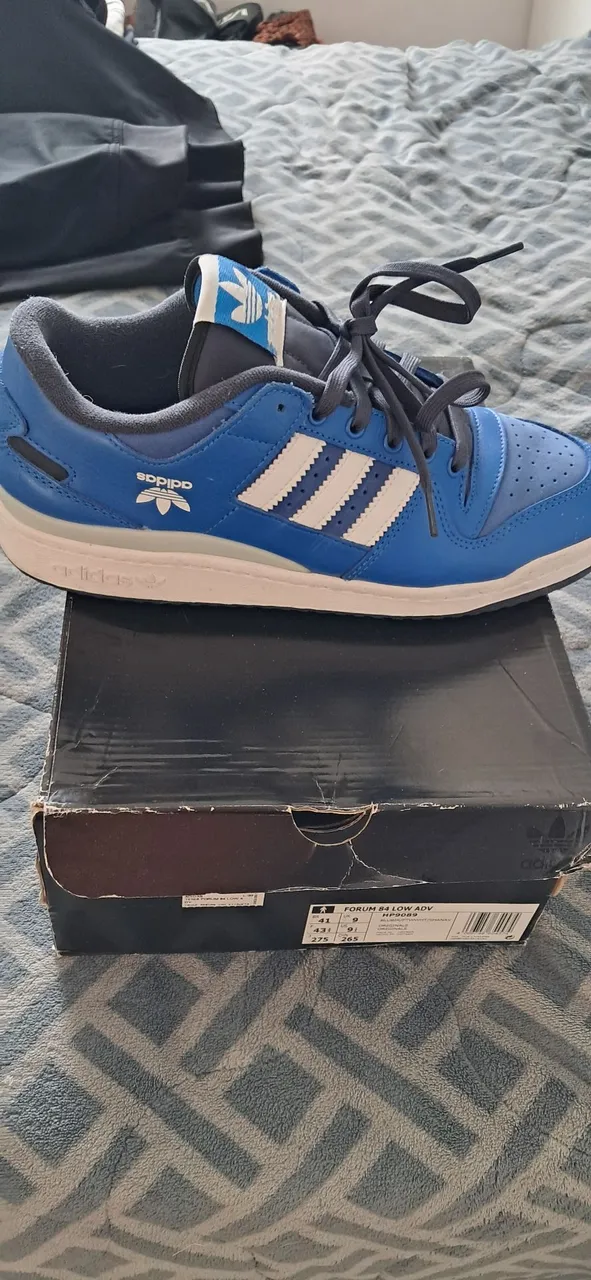 Adidas Forum 84 Low ADV Azul - Novo