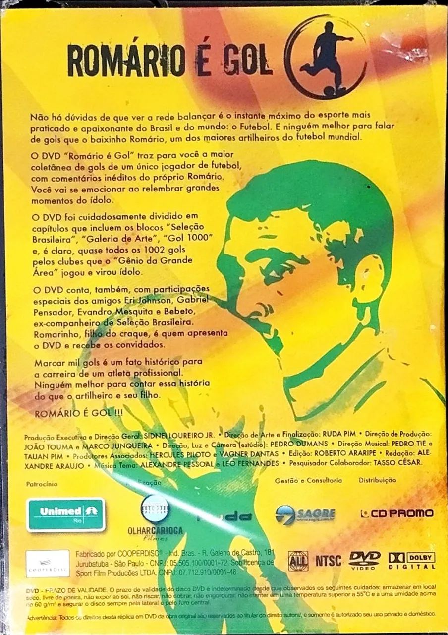 DVD Romário é gol - Foto 2