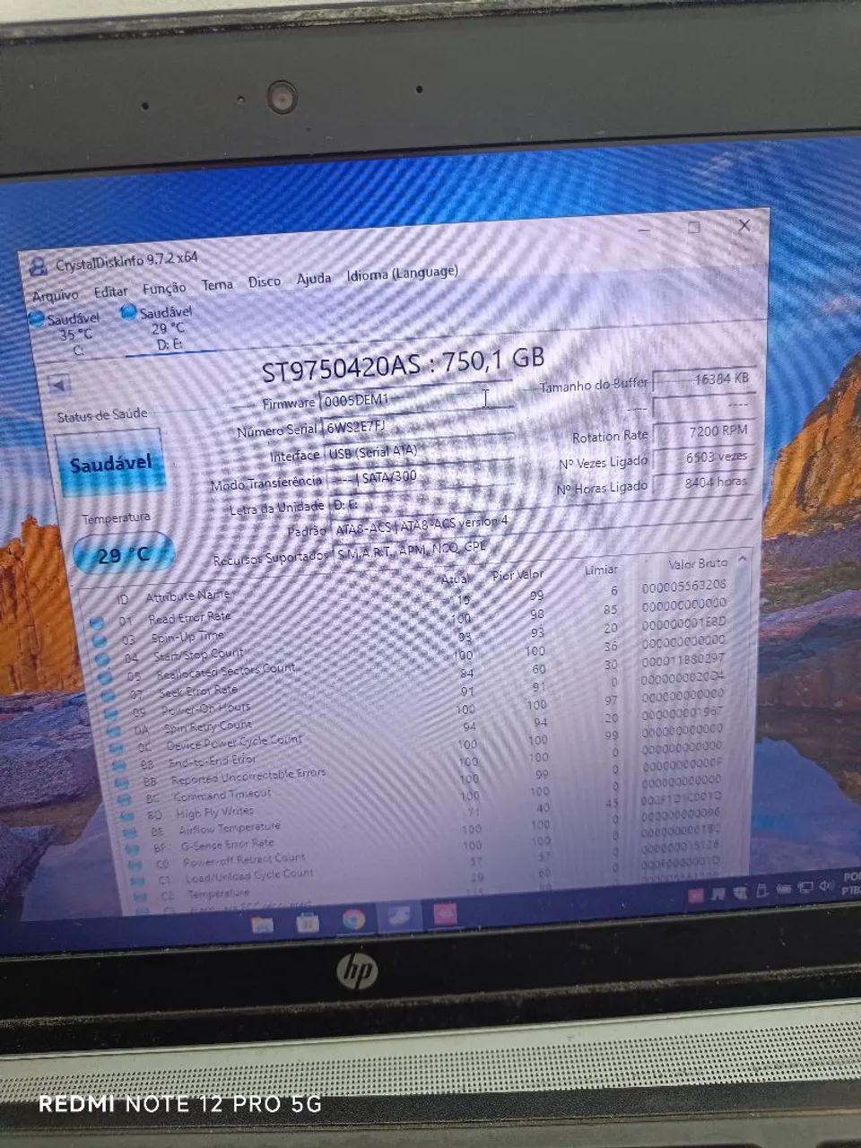 HD notebook 750 GB Seagate 7200 rpm - Foto 3