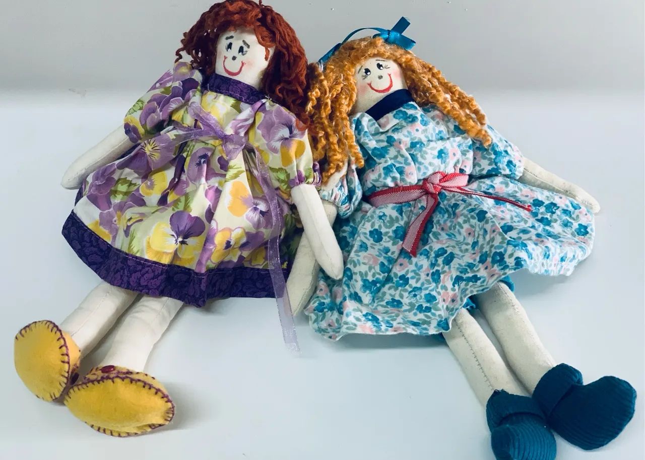 Lindas Bonecas de Pano Artesanais