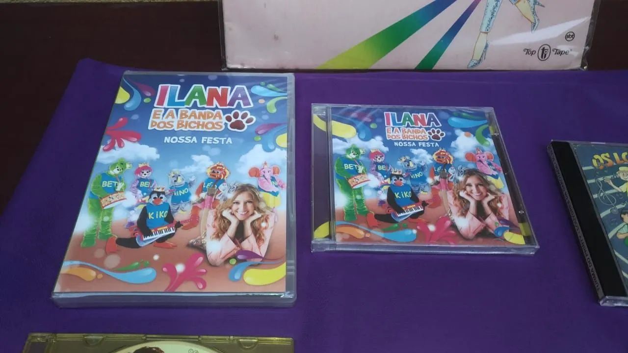 Ilana e a Banda dos Bichos, CD e DVD, lacrado. - Foto 2