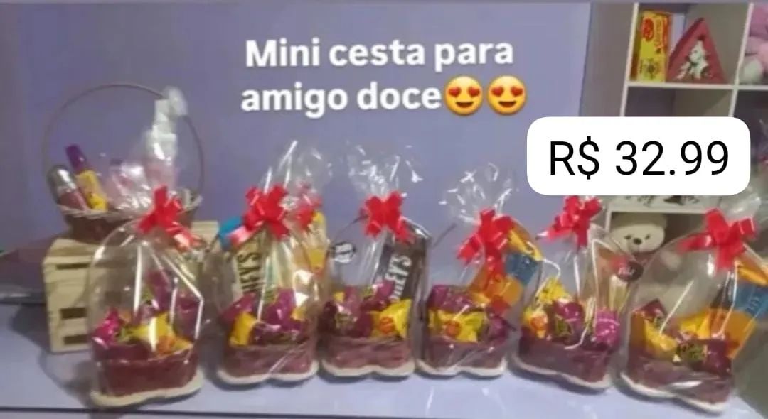 Cesta de doce para o amigo doce - Foto 3