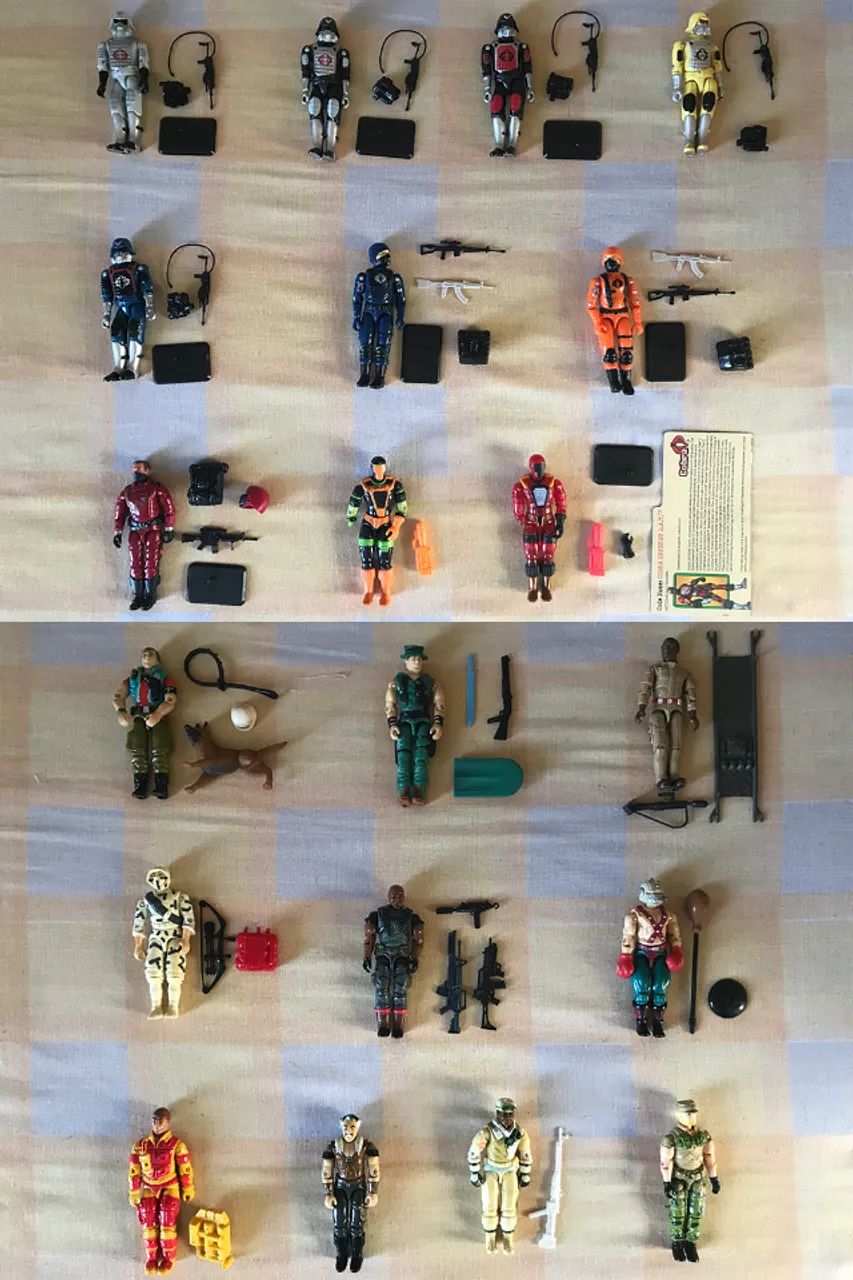 Coleção Pessoal de GiJoes/Comandos em Ação + outras figuras - Foto 3