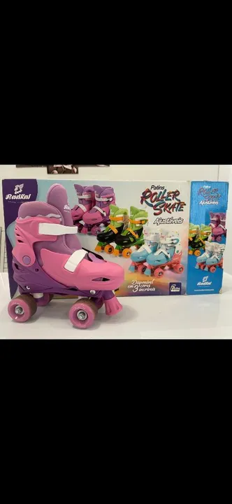 Patins Ajustáveis Infantil Roller Skate