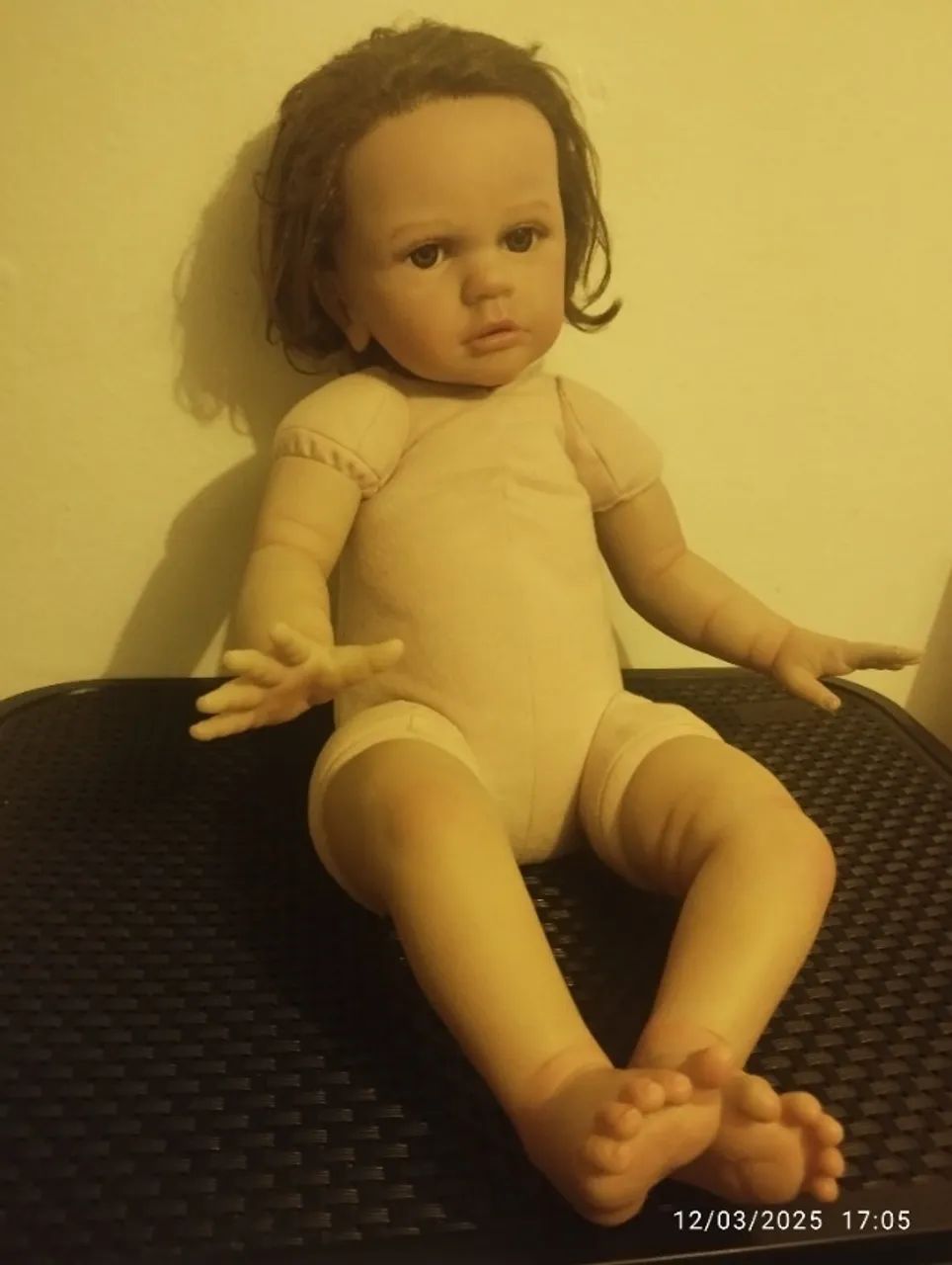 Boneca Reborn Menino Realista Pintura 3D  - Foto 4