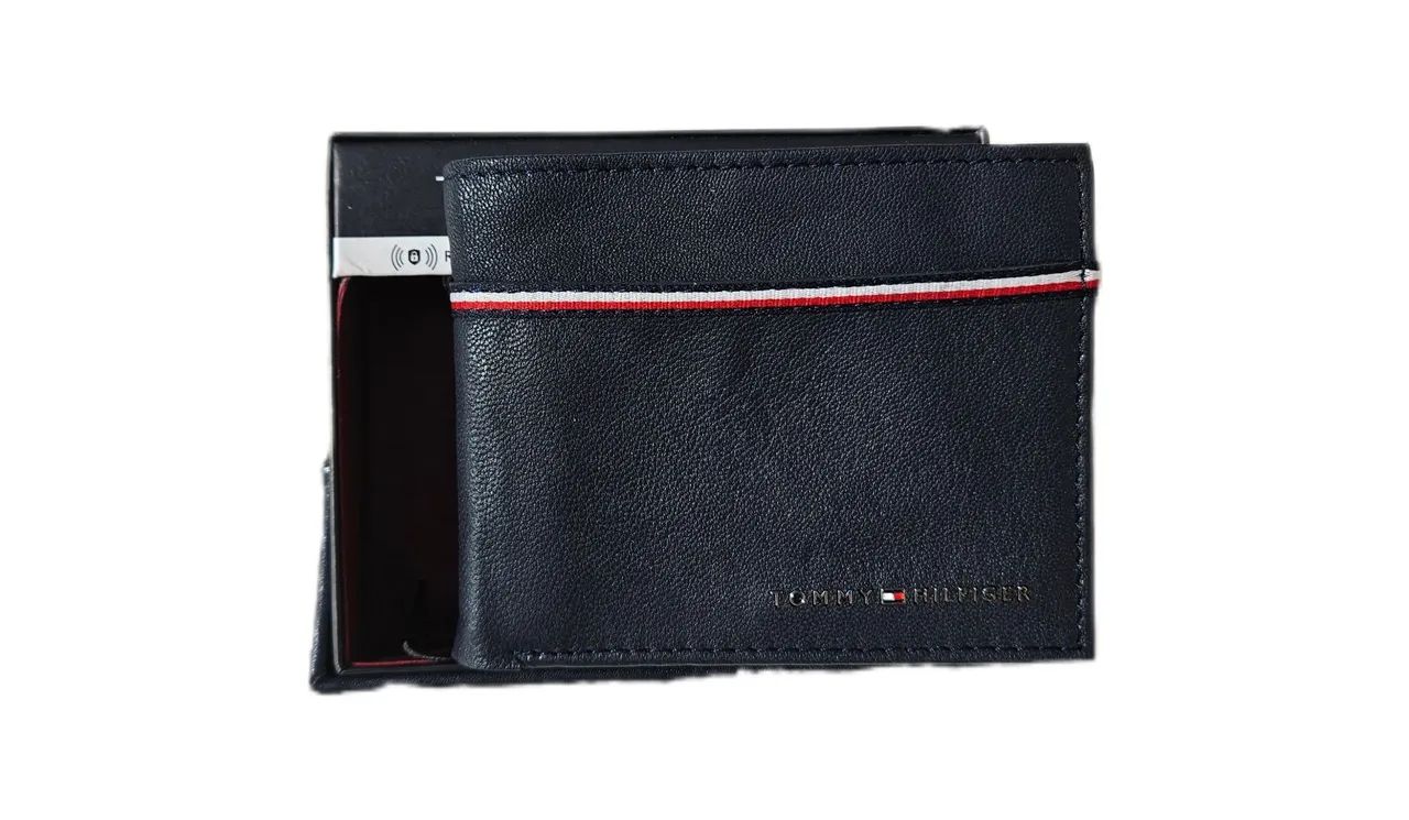 Carteira masculina azul 
