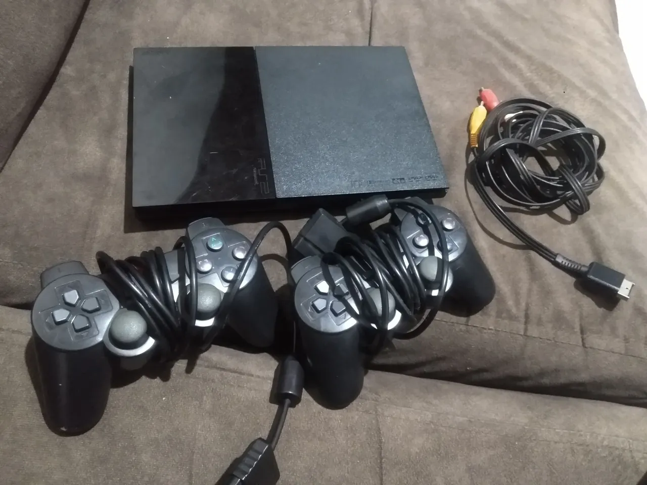 Playstation 2 Completo com 2 Controles