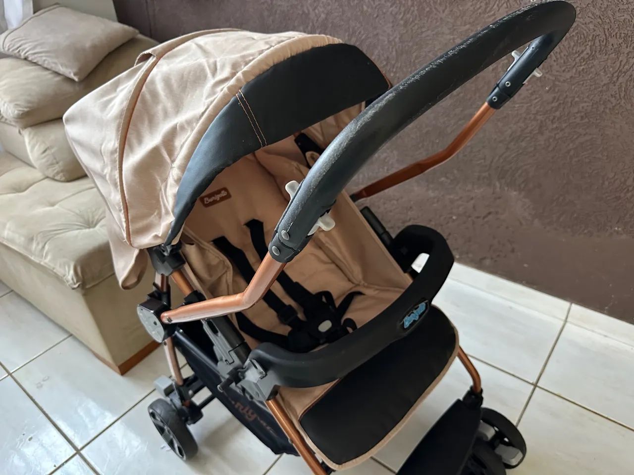 Carrinho de Bebê e Bebê Conforto Burigotto  - Foto 6