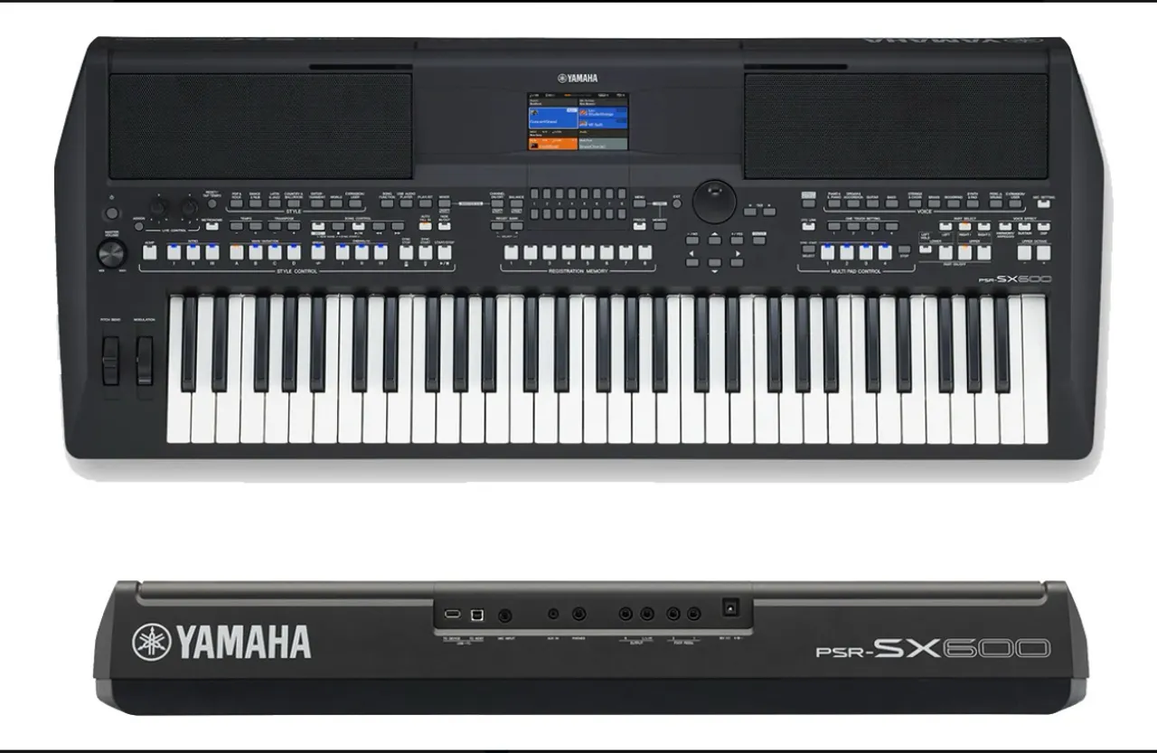 Teclado Yamaha PSR-SX600 - Novo