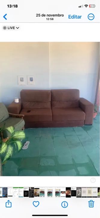 Sofá retrátil e reclinável