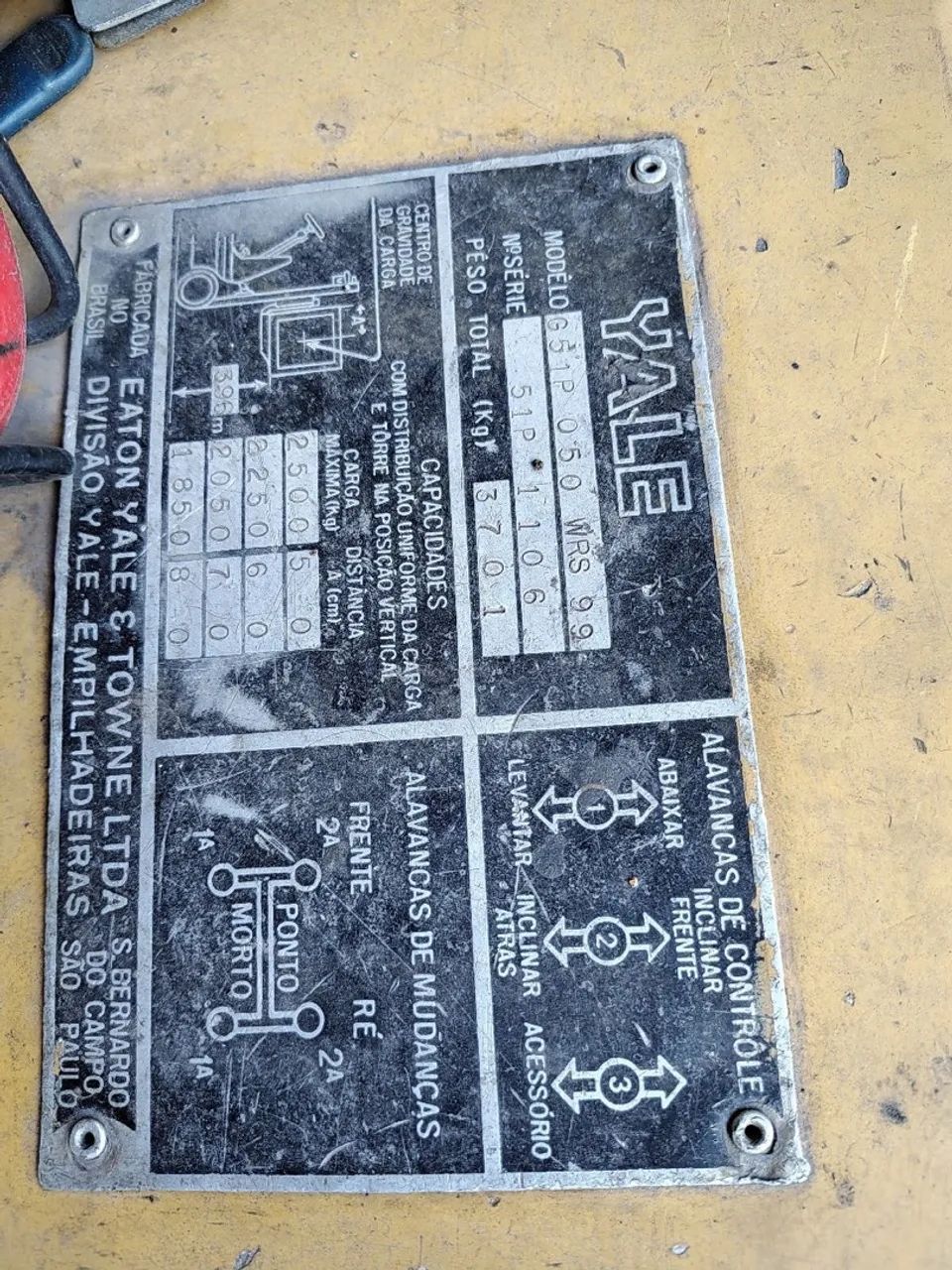 Empilhadeira Yale a gás  - Foto 5