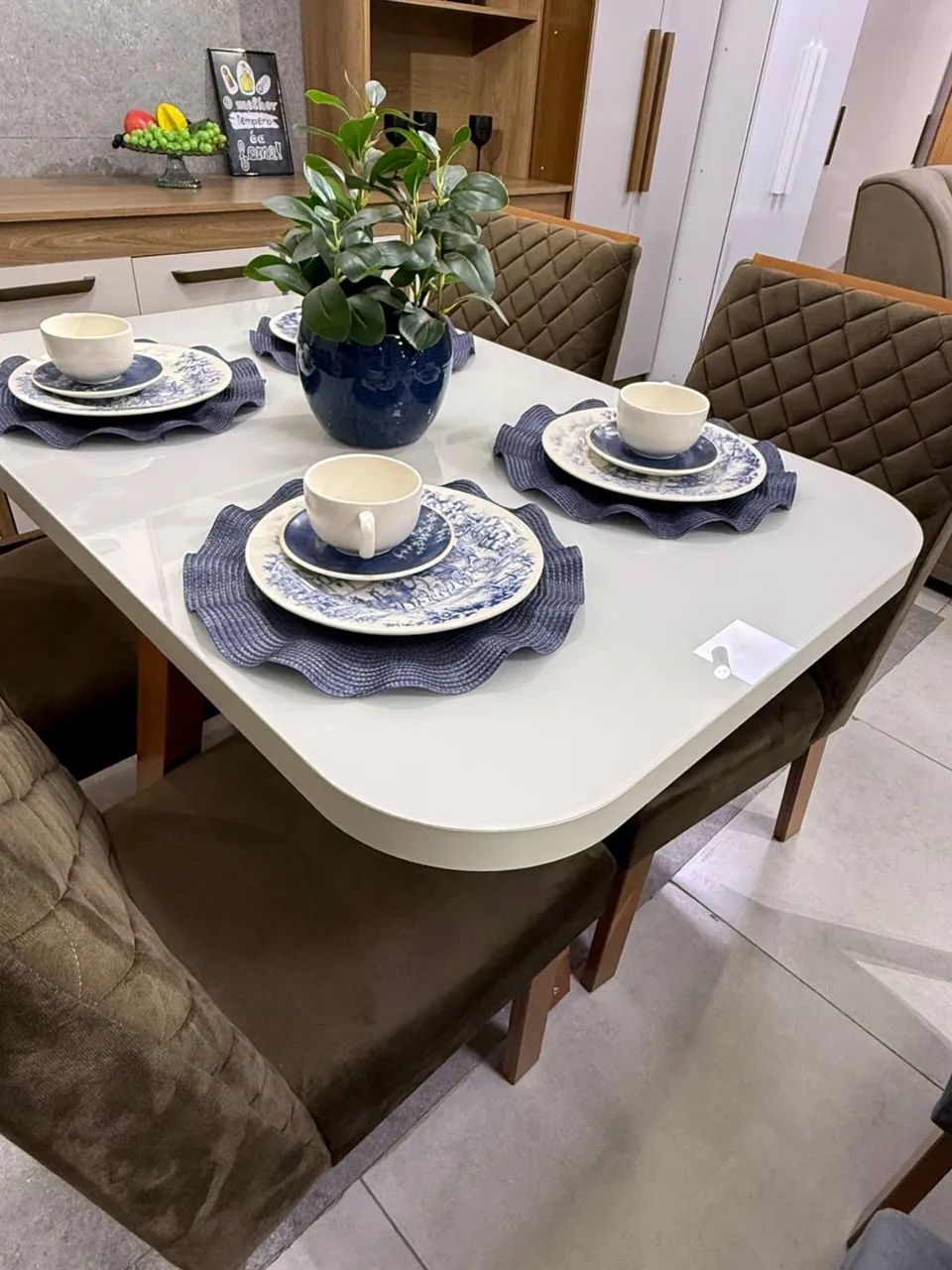 MESA DE JANTAR LUCCAS 4 LUGARES - Foto 4