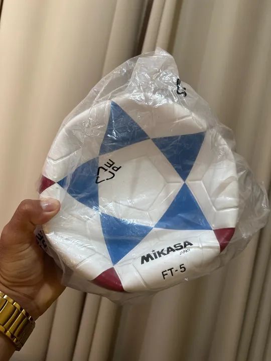 Bola de futevôlei mikasa ft5 original - Foto 2