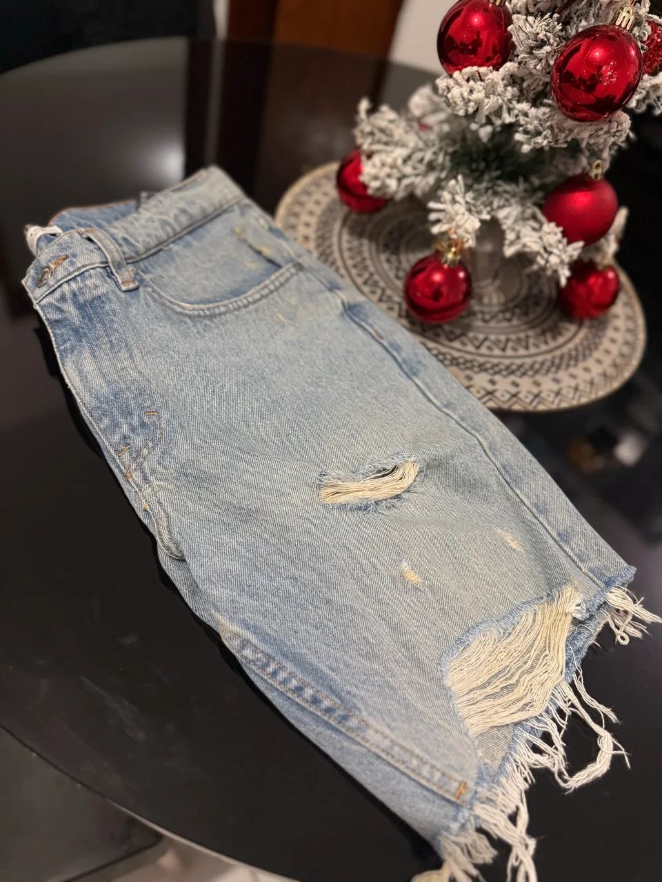 BERMUDA JEANS ZARA 