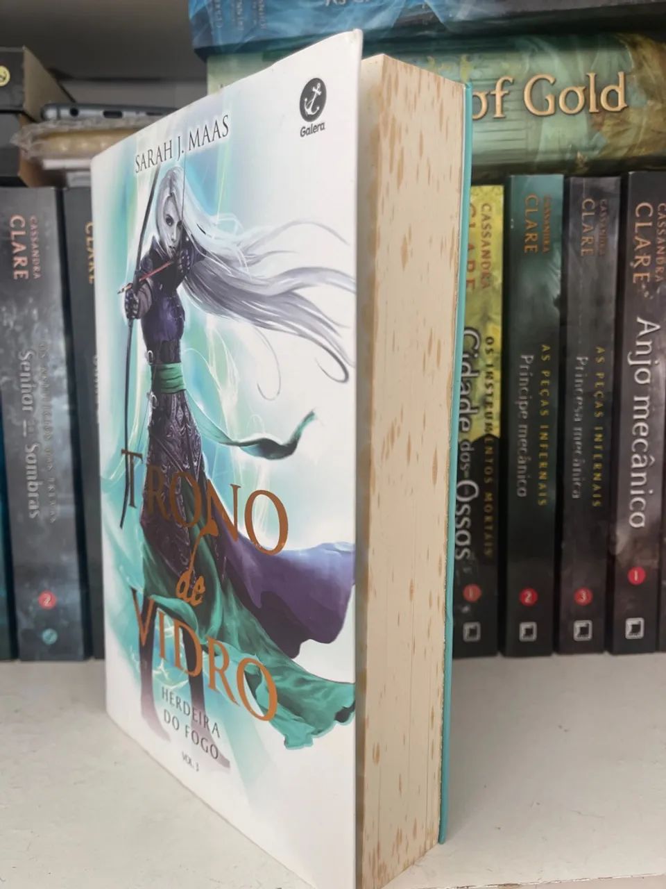 Livro Herdeira do Fogo - 3 Volume da Saga Trono de Vidro por Sarah J Maas - Foto 2