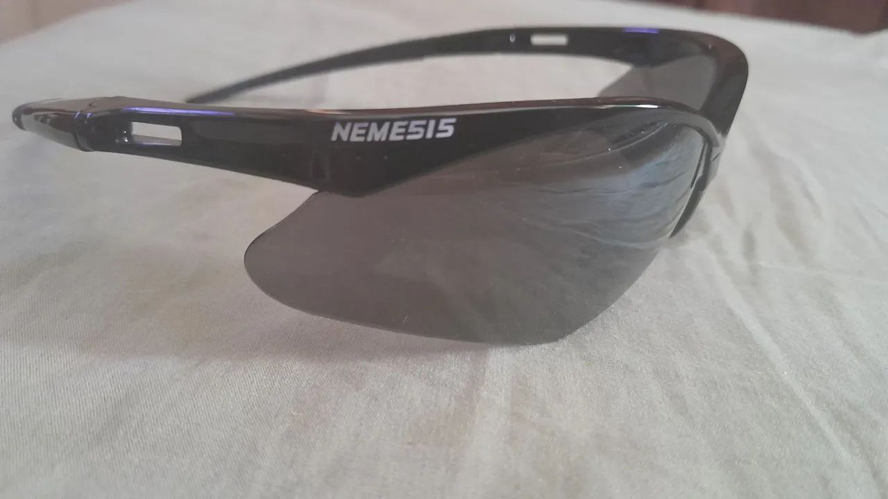 Oculos Nemesis Preto Ideal Para Paintball Airsoft Ciclismo - Foto 3