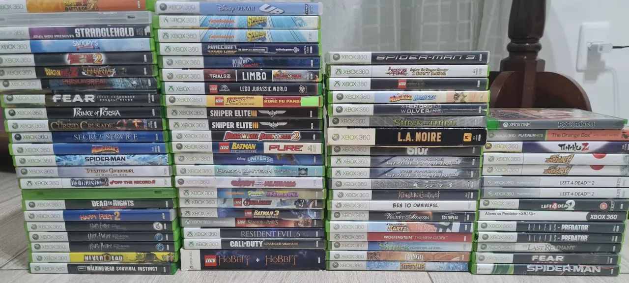 Coleção Jogos Xbox 360