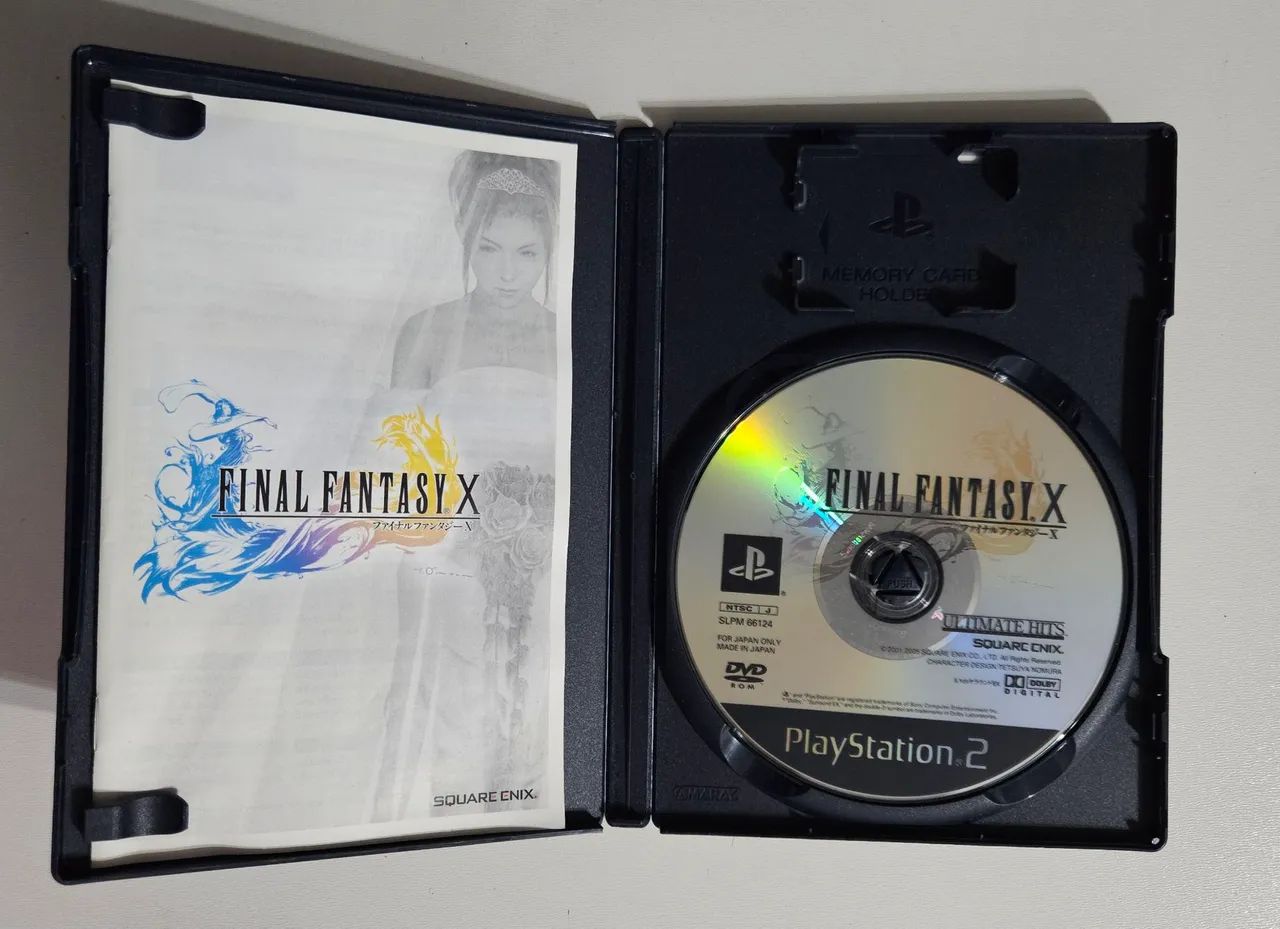 Final fantasy x Ps2 original Japonês seminovo - Foto 2
