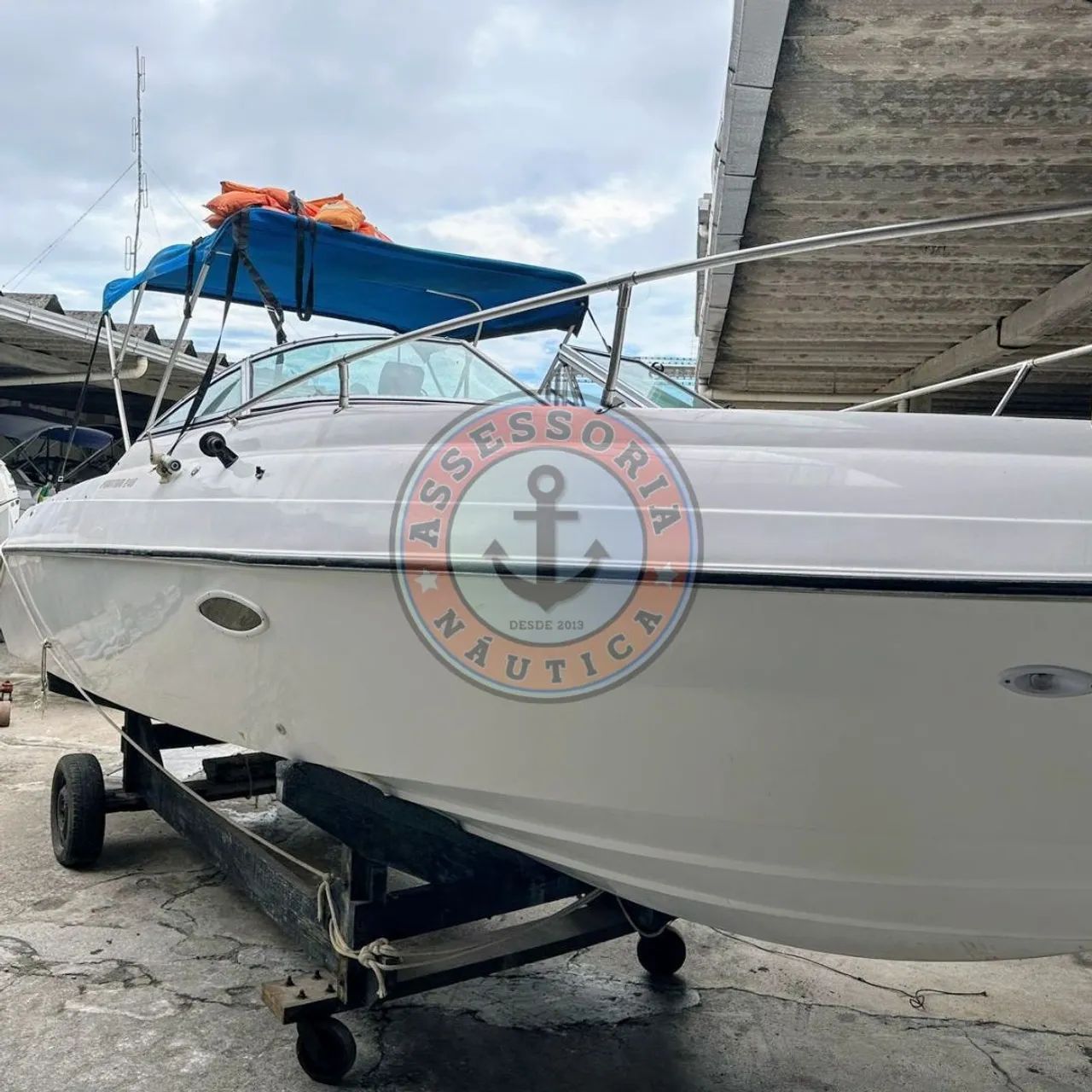 Oportunidade! Phantom 240 Cabinada Motor Mercury 225HP 2004 - Foto 2