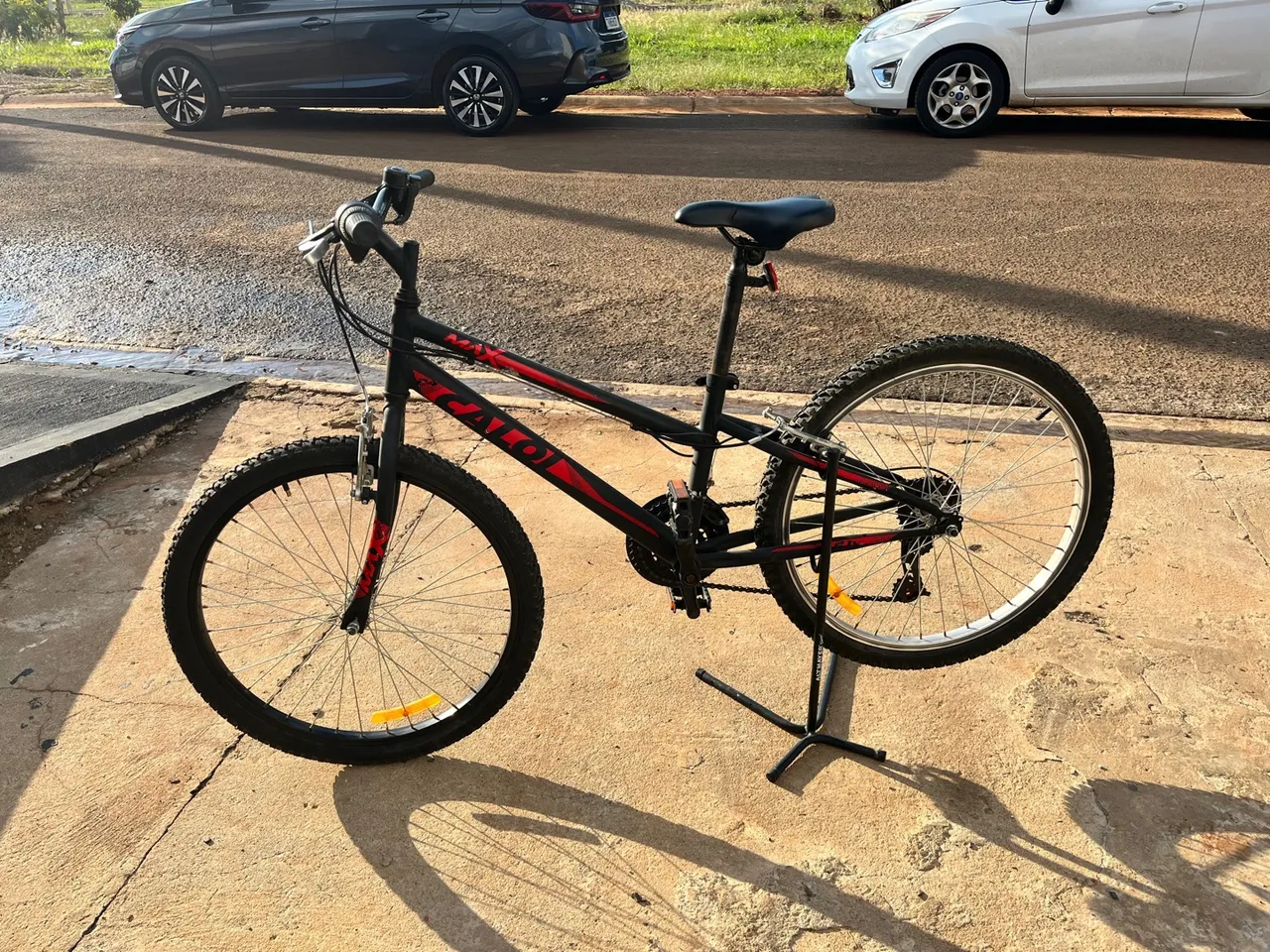 Bicicleta Caloi Aro 24 Infantil 21 Marchas