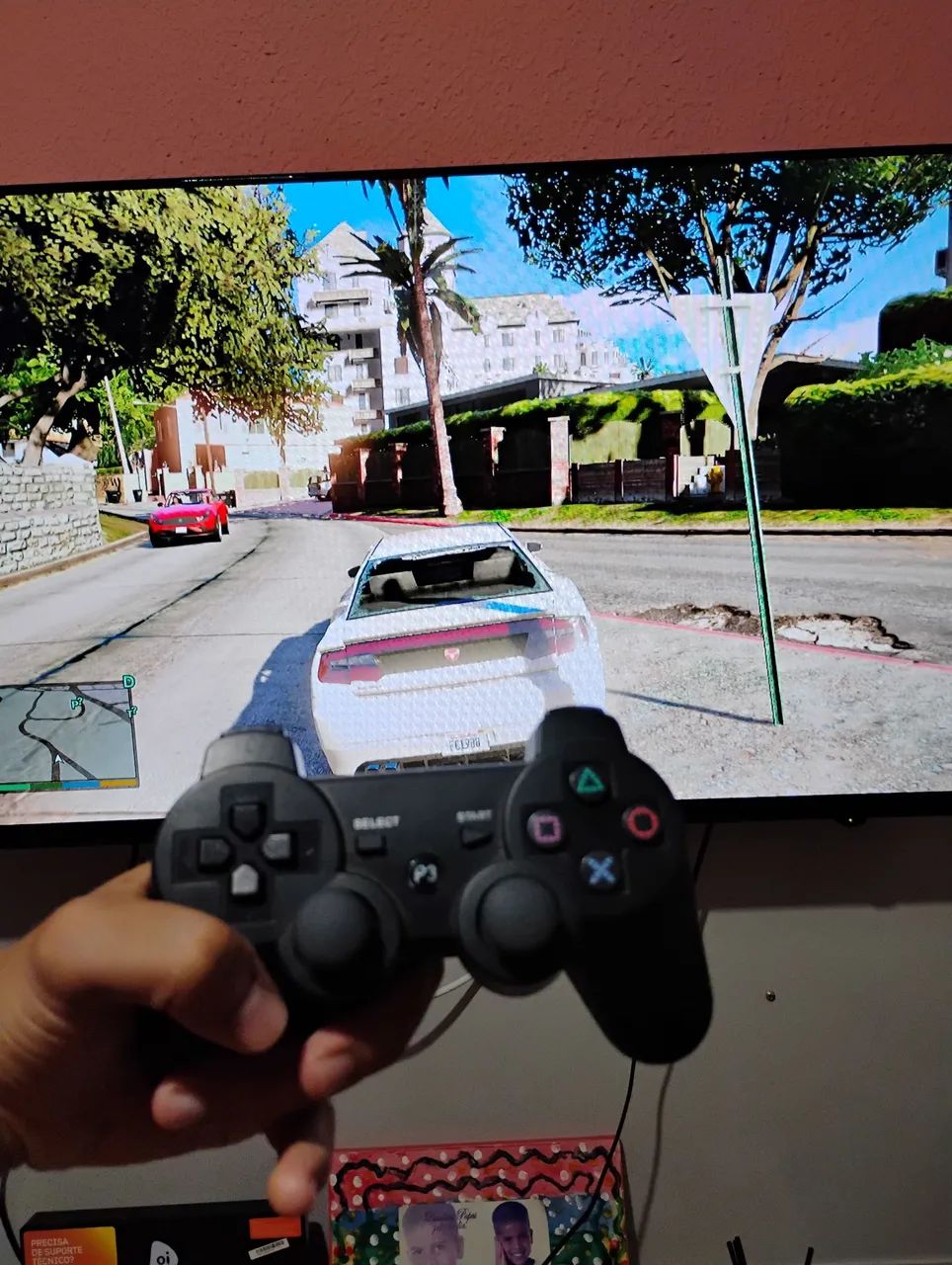 Ps3 Completo com 2 controles comprado no mercado livre confiável  - Foto 2