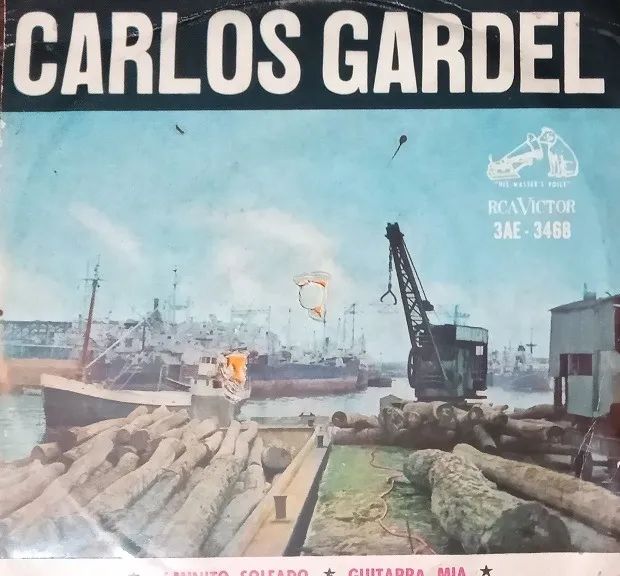 Disco do Carlos Gardel - Anos 50/60 - Raridade 