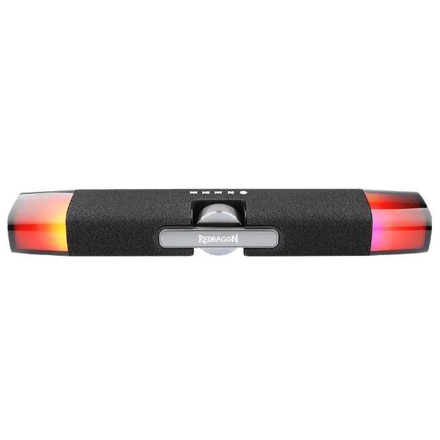Soundbar Gamer Redragon BT Dora GS512 10W, RGB, Stereo, Bluetooth/USB-C - WZetta - Foto 4