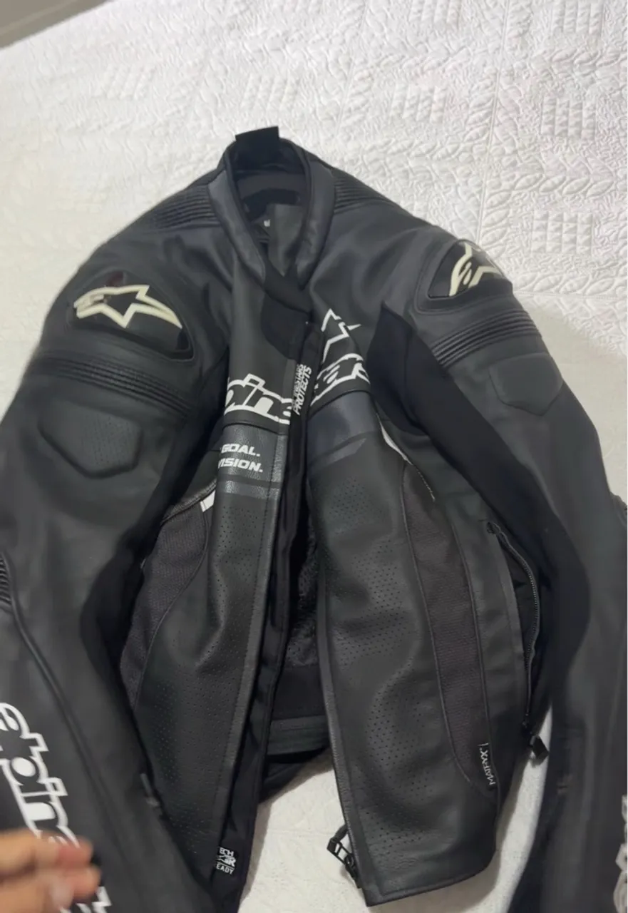 Jaqueta de couro ALPINESTARS