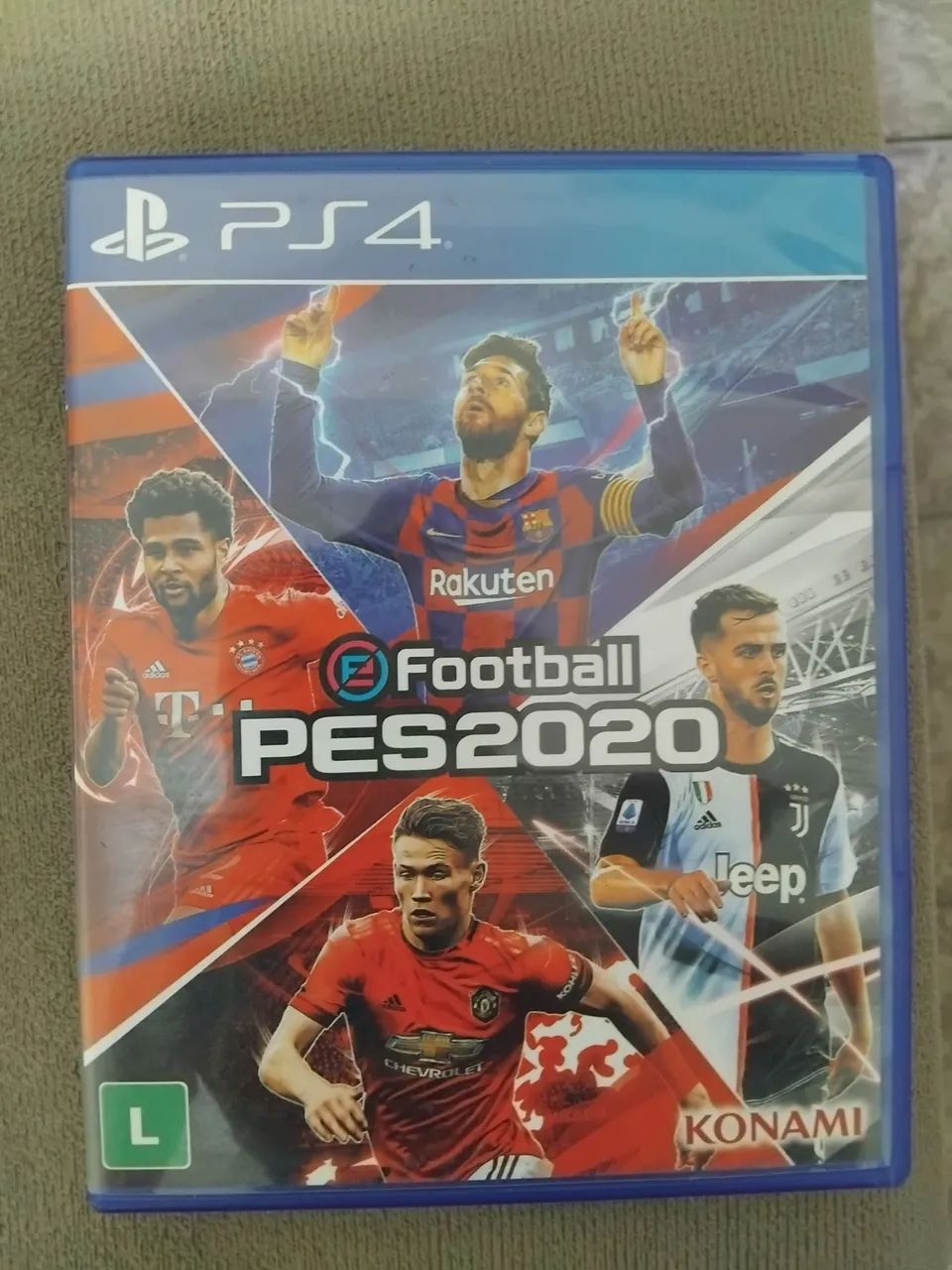 Pro Evolution Soccer 2020 - PS4 mídia física 